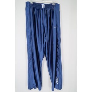 Vintage Duke Blue‎ Devils Nike Mens Medium Basketball Pants Breakaway Snap